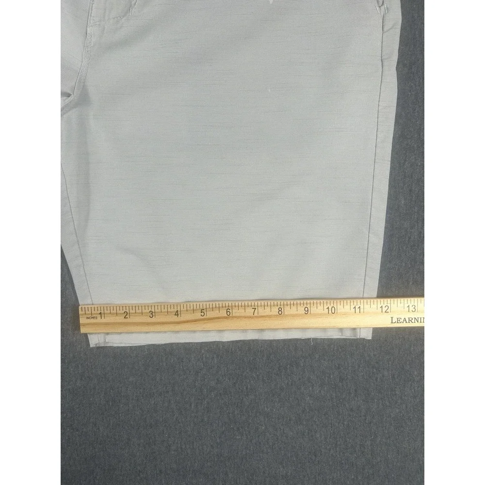 Hurley Phantom Men's Light Gray‎ PerformanceChino Shorts Size 34